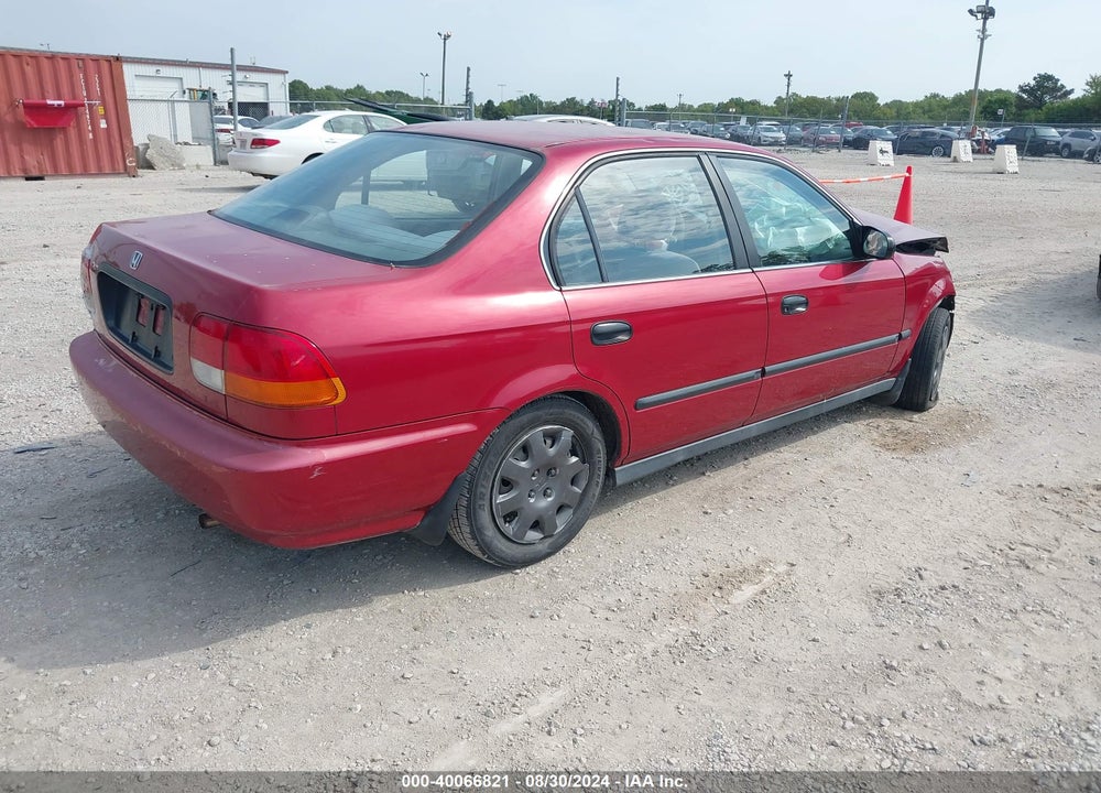 1998 HONDA CIVIC LX VIN: 1HGEJ6671WL033950