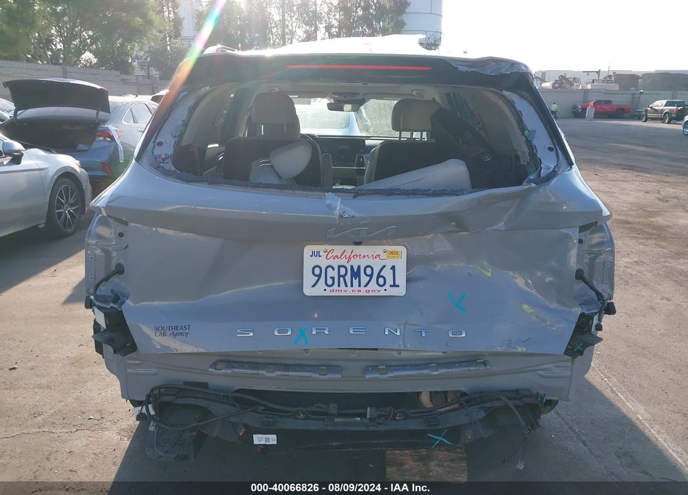 2022 KIA SORENTO SX PRESTIGE VIN: 5XYRK4LF5NG104316