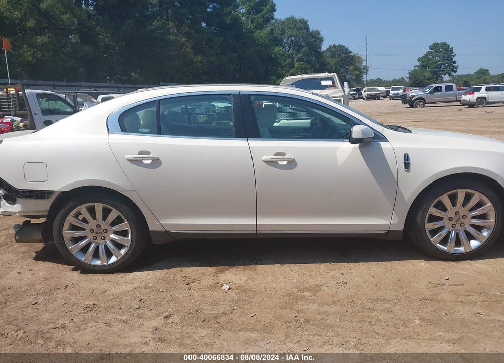 2009 LINCOLN MKS VIN: 1LNHM93RX9G627908
