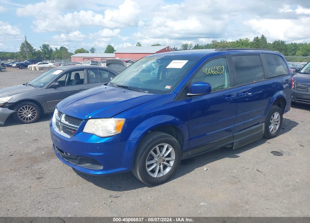 2013 DODGE GRAND CARAVAN SXT VIN: 2C4RDGCG6DR731833