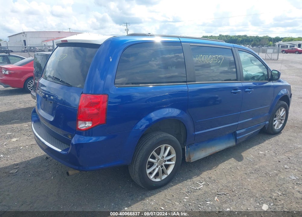 2013 DODGE GRAND CARAVAN SXT VIN: 2C4RDGCG6DR731833