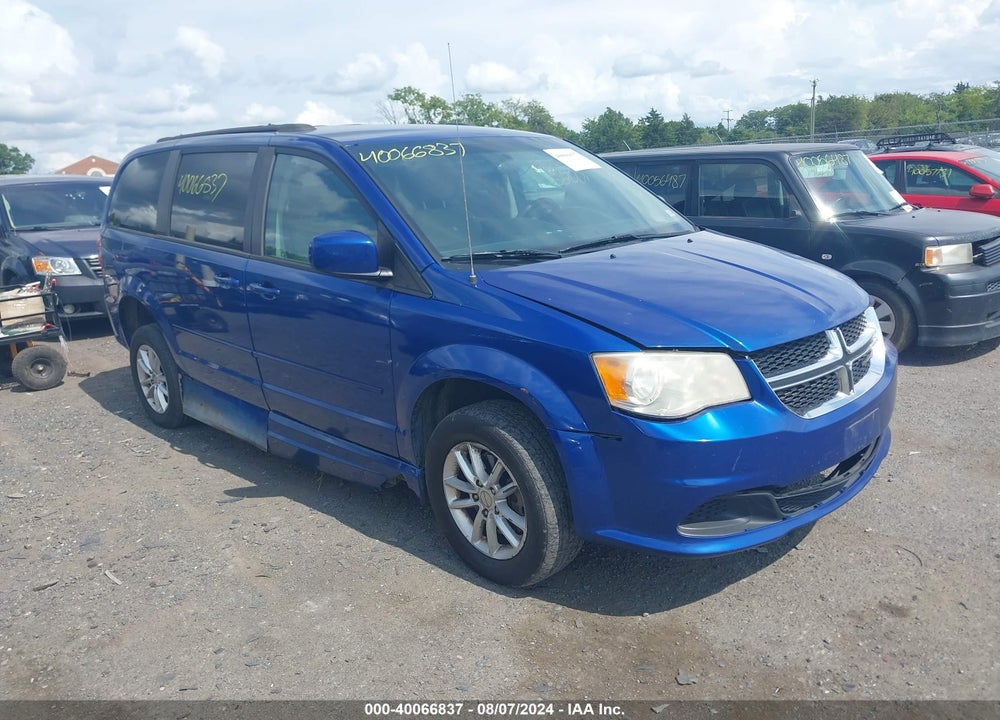 2013 DODGE GRAND CARAVAN SXT VIN: 2C4RDGCG6DR731833