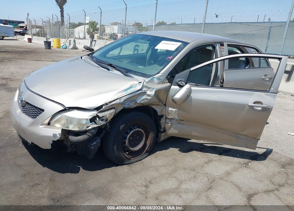 2009 TOYOTA COROLLA VIN: 1NXBU40E89Z046001