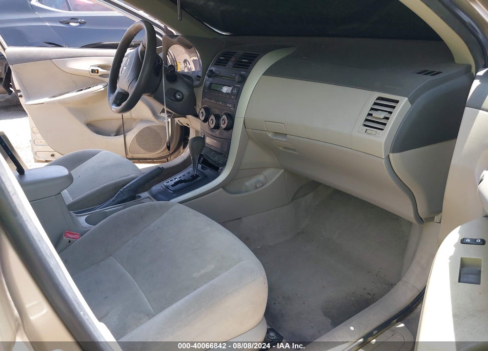 2009 TOYOTA COROLLA VIN: 1NXBU40E89Z046001