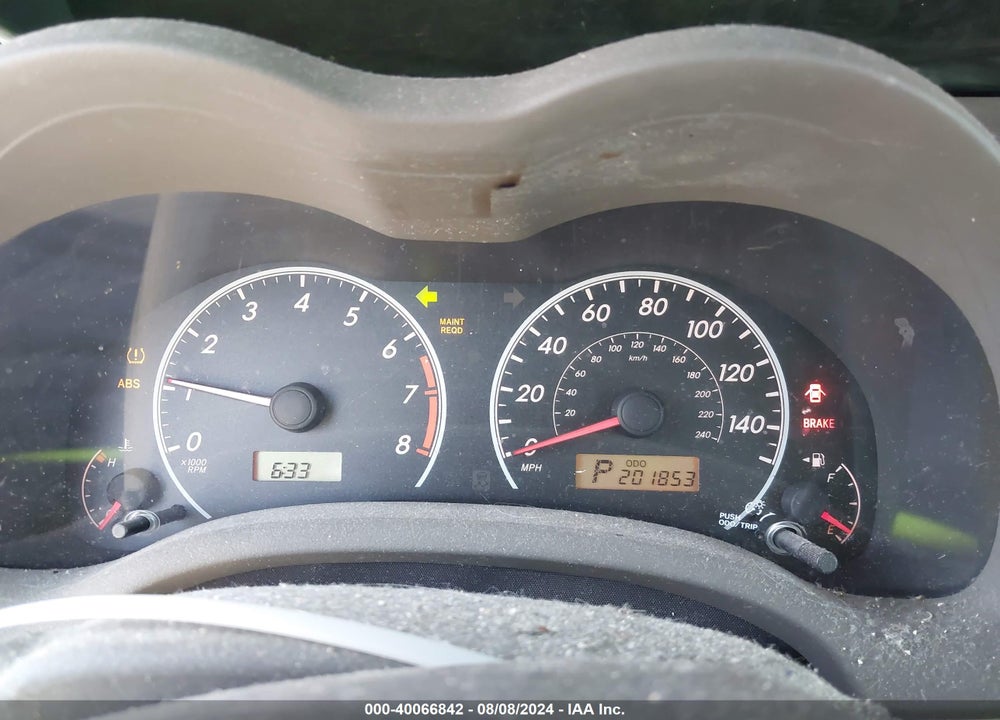 2009 TOYOTA COROLLA VIN: 1NXBU40E89Z046001