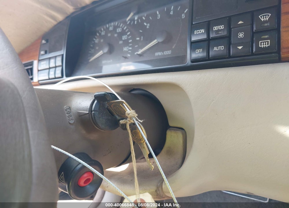 1992 CADILLAC ELDORADO VIN: 1G6EL13B0NU612976