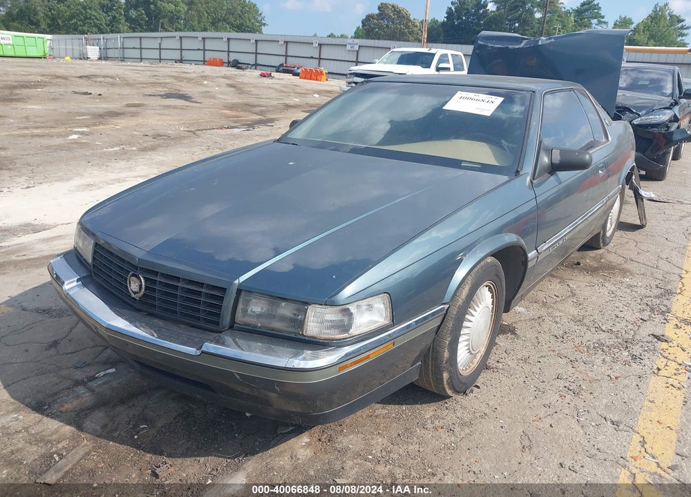 1992 CADILLAC ELDORADO VIN: 1G6EL13B0NU612976