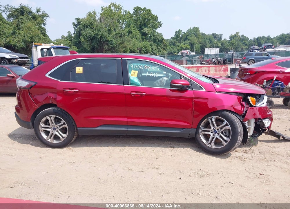 2017 FORD EDGE TITANIUM VIN: 2FMPK4K8XHBC29939