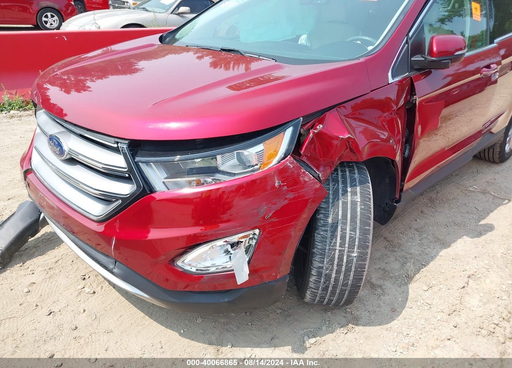 2017 FORD EDGE TITANIUM VIN: 2FMPK4K8XHBC29939