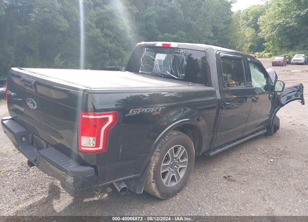 2015 FORD F150 SUPERCREW VIN: 1FTEW1EG5FKE90433