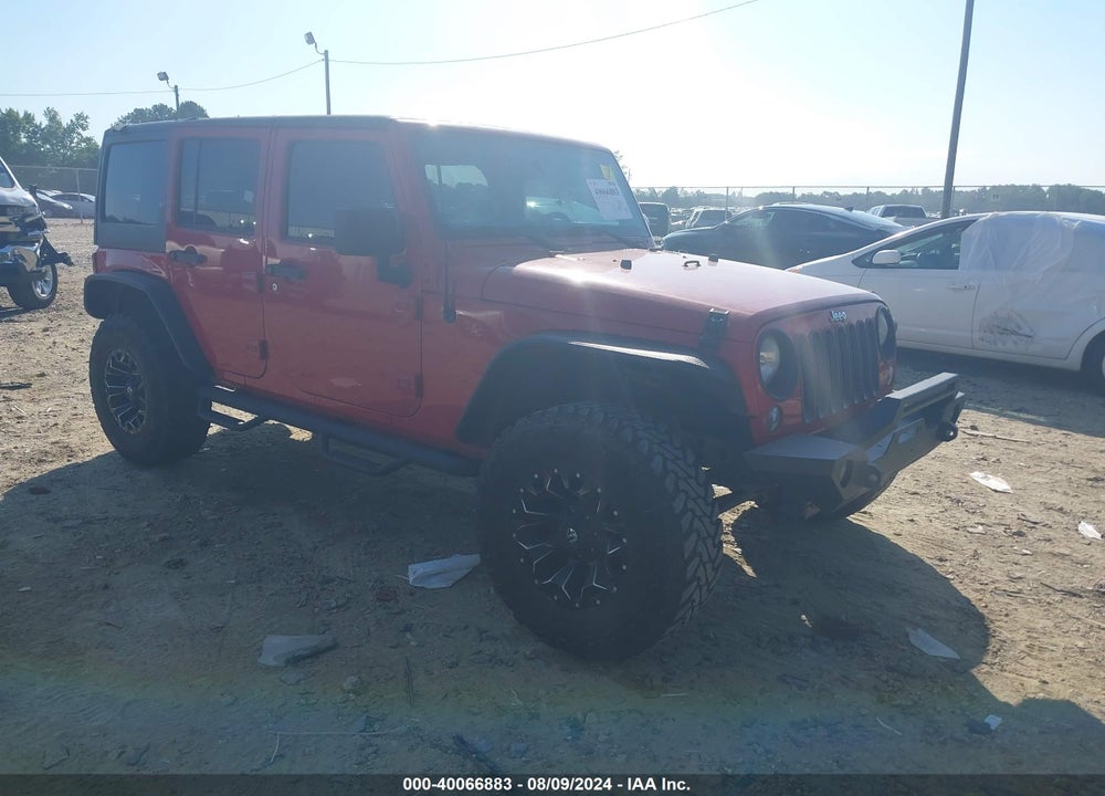 2014 JEEP WRANGLER UNLIMITED SPORT VIN: 1C4BJWDG1EL132710