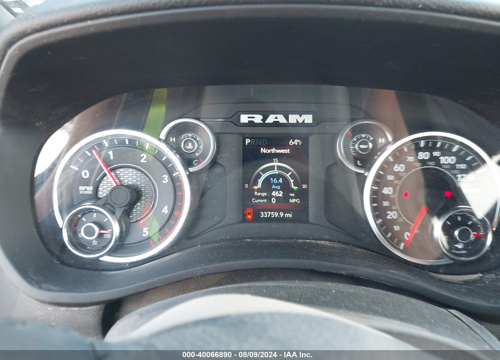 2023 RAM 2500 BIG HORN VIN: 3C6UR5DL0PG651120