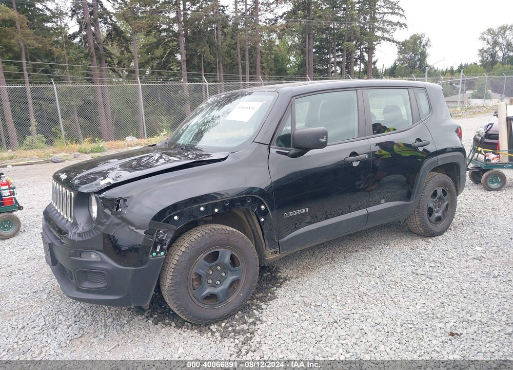 2018 JEEP RENEGADE SPORT 4X4 VIN: ZACCJBAH2JPH40817
