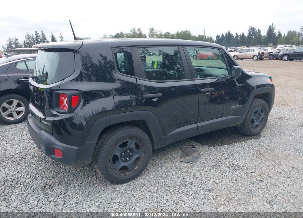 2018 JEEP RENEGADE SPORT 4X4 VIN: ZACCJBAH2JPH40817