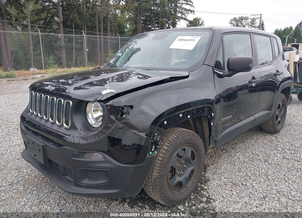 2018 JEEP RENEGADE SPORT 4X4 VIN: ZACCJBAH2JPH40817