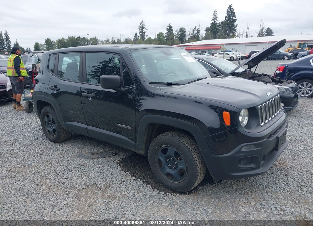 2018 JEEP RENEGADE SPORT 4X4 VIN: ZACCJBAH2JPH40817