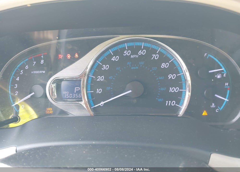 2011 TOYOTA SIENNA LIMITED V6 VIN: 5TDYK3DC0BS019537