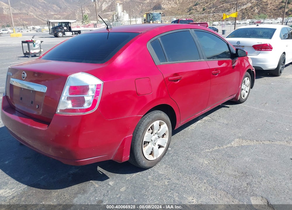 2010 NISSAN SENTRA 2.0 VIN: 3N1AB6AP4AL631354
