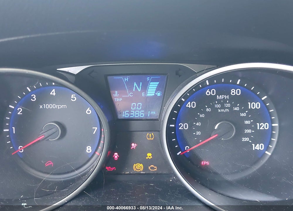 2011 HYUNDAI TUCSON GLS VIN: KM8JU3AC2BU168748