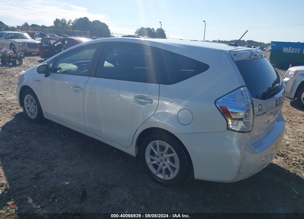 2012 TOYOTA PRIUS V THREE VIN: JTDZN3EUXC3091397