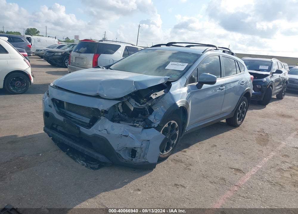 2022 SUBARU CROSSTREK PREMIUM VIN: JF2GTAPC5N8264336