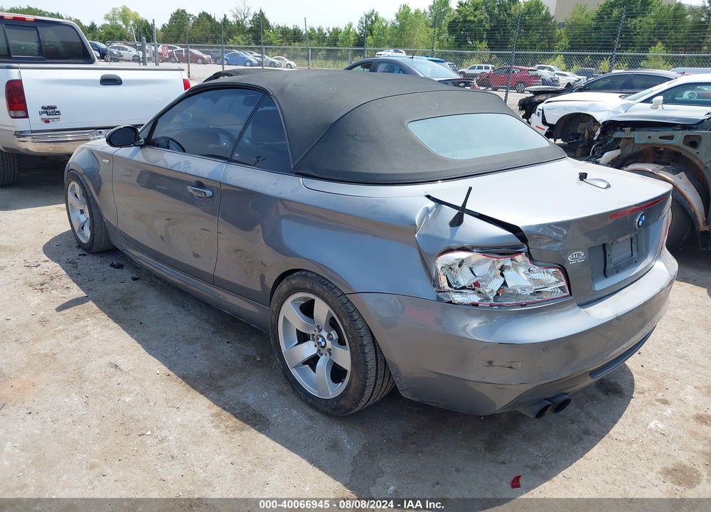 2009 BMW 135I VIN: WBAUN93539VK40560