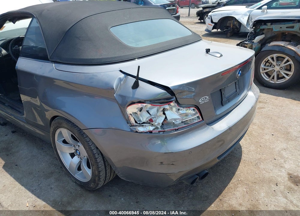 2009 BMW 135I VIN: WBAUN93539VK40560