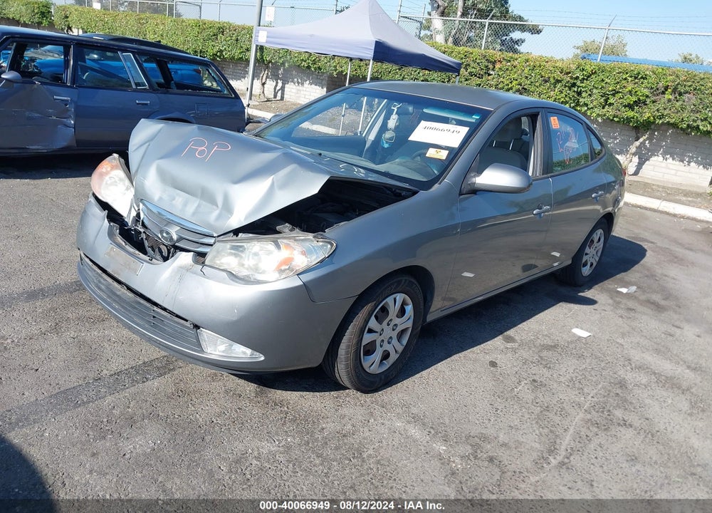 2010 HYUNDAI ELANTRA GLS VIN: KMHDU4AD5AU141098