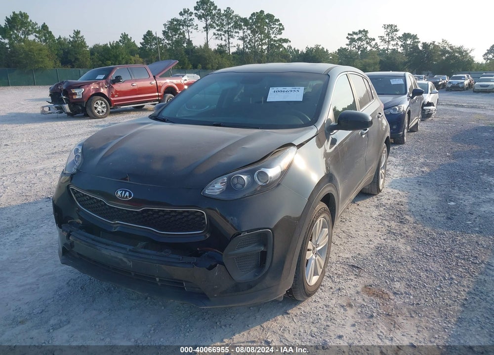 2018 KIA SPORTAGE LX VIN: KNDPM3AC4J7458999