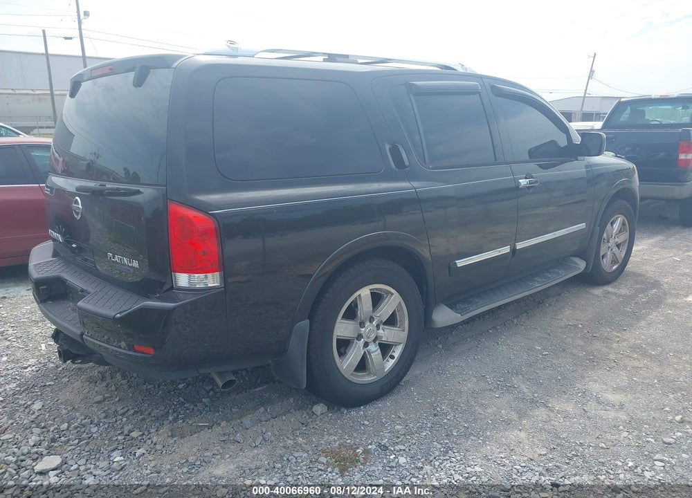2010 NISSAN ARMADA PLATINUM VIN: 5N1BA0NF5AN616473