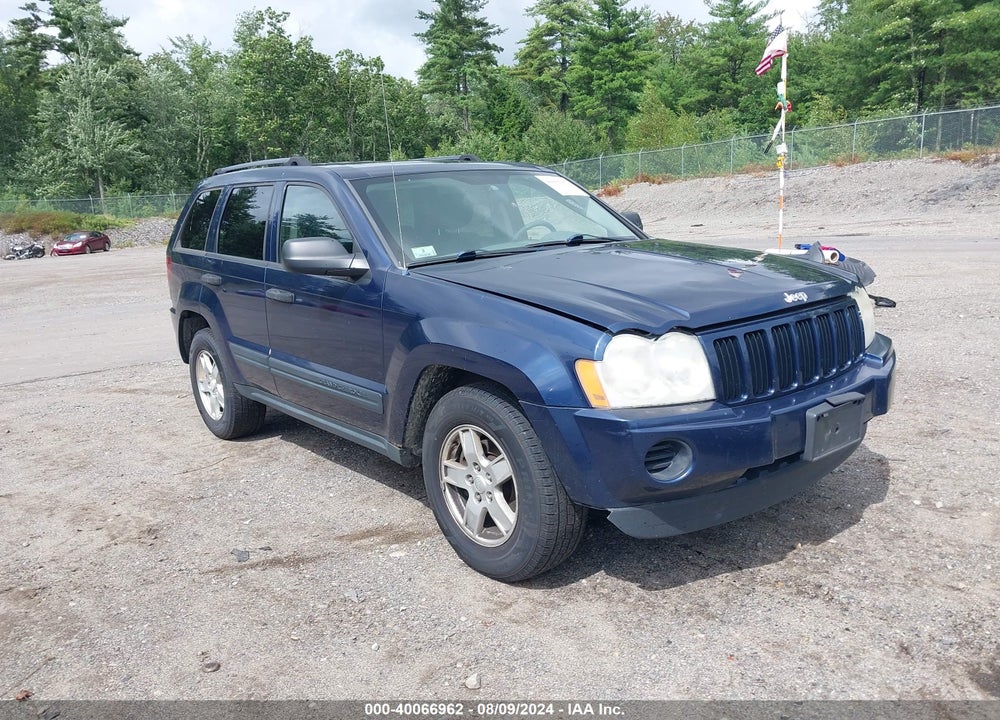 2005 JEEP GRAND CHEROKEE LAREDO VIN: 1J4GR48K75C562284