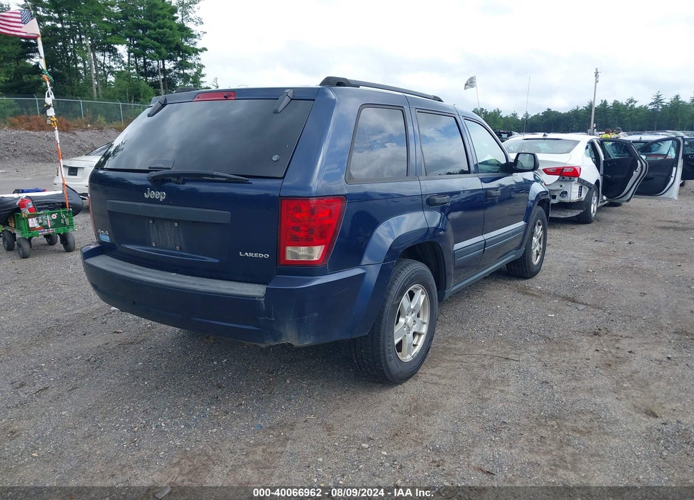 2005 JEEP GRAND CHEROKEE LAREDO VIN: 1J4GR48K75C562284