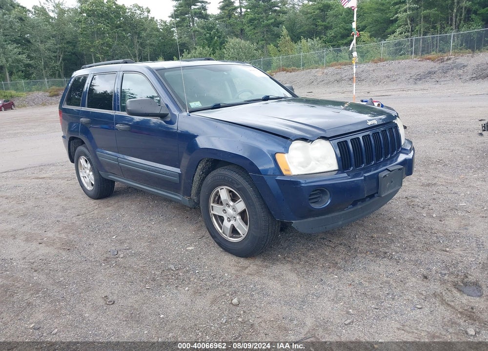 2005 JEEP GRAND CHEROKEE LAREDO VIN: 1J4GR48K75C562284