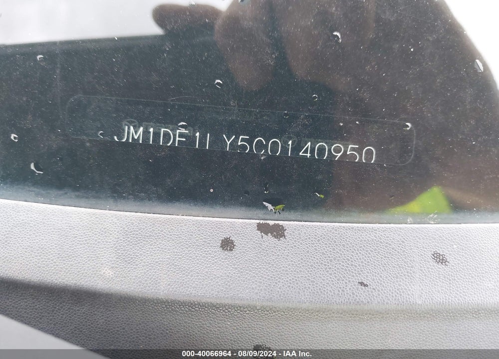 2012 MAZDA 2 TOURING VIN: JM1DE1LY5C0140950