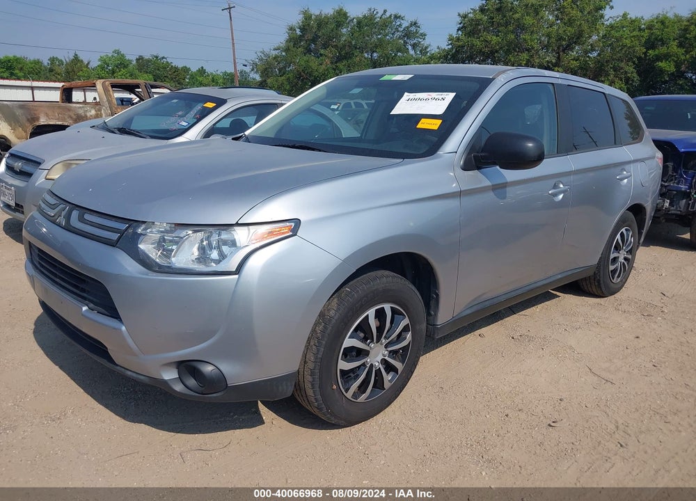 2014 MITSUBISHI OUTLANDER ES VIN: JA4AD2A34EZ014932