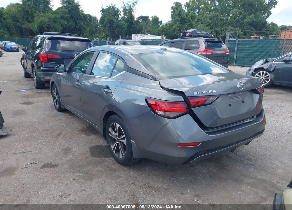 2023 NISSAN SENTRA SV XTRONIC CVT VIN: 3N1AB8CV5PY317585