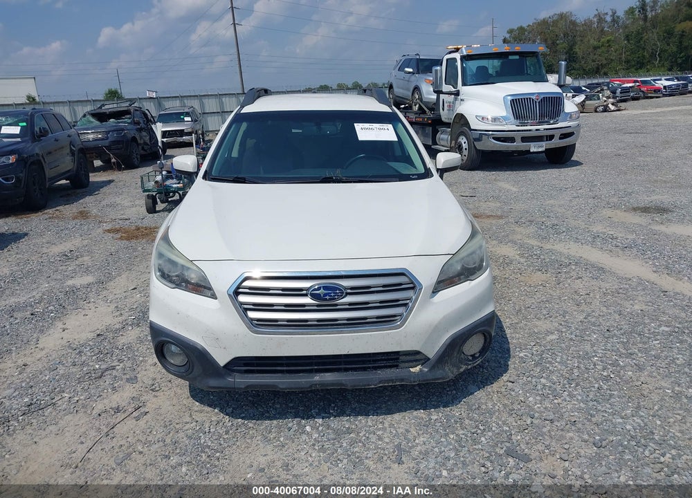 2016 SUBARU OUTBACK 2.5I PREMIUM VIN: 4S4BSBCC1G3227173