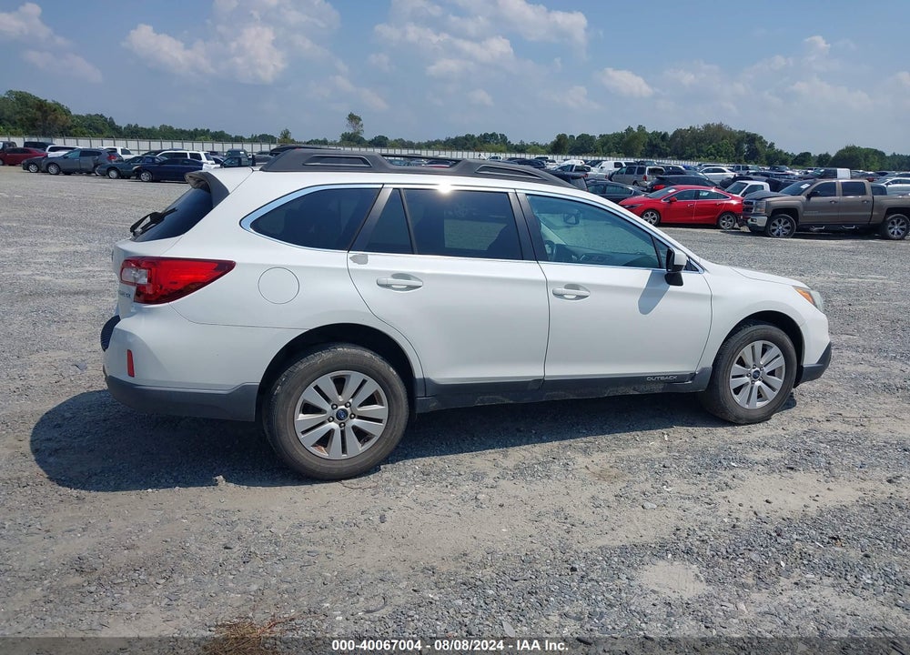 2016 SUBARU OUTBACK 2.5I PREMIUM VIN: 4S4BSBCC1G3227173