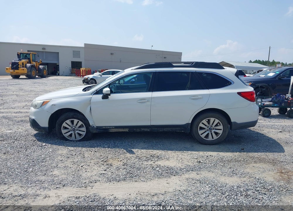 2016 SUBARU OUTBACK 2.5I PREMIUM VIN: 4S4BSBCC1G3227173
