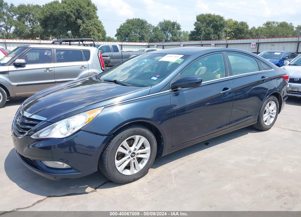 2013 HYUNDAI SONATA GLS VIN: 5NPEB4AC5DH783308