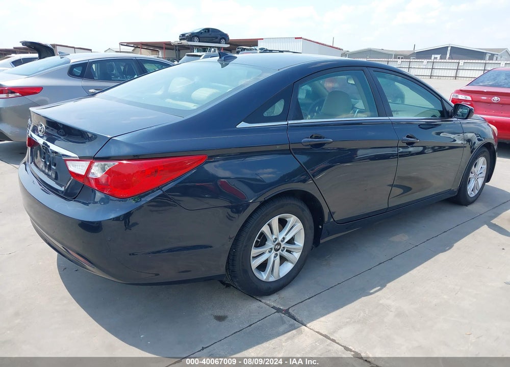 2013 HYUNDAI SONATA GLS VIN: 5NPEB4AC5DH783308