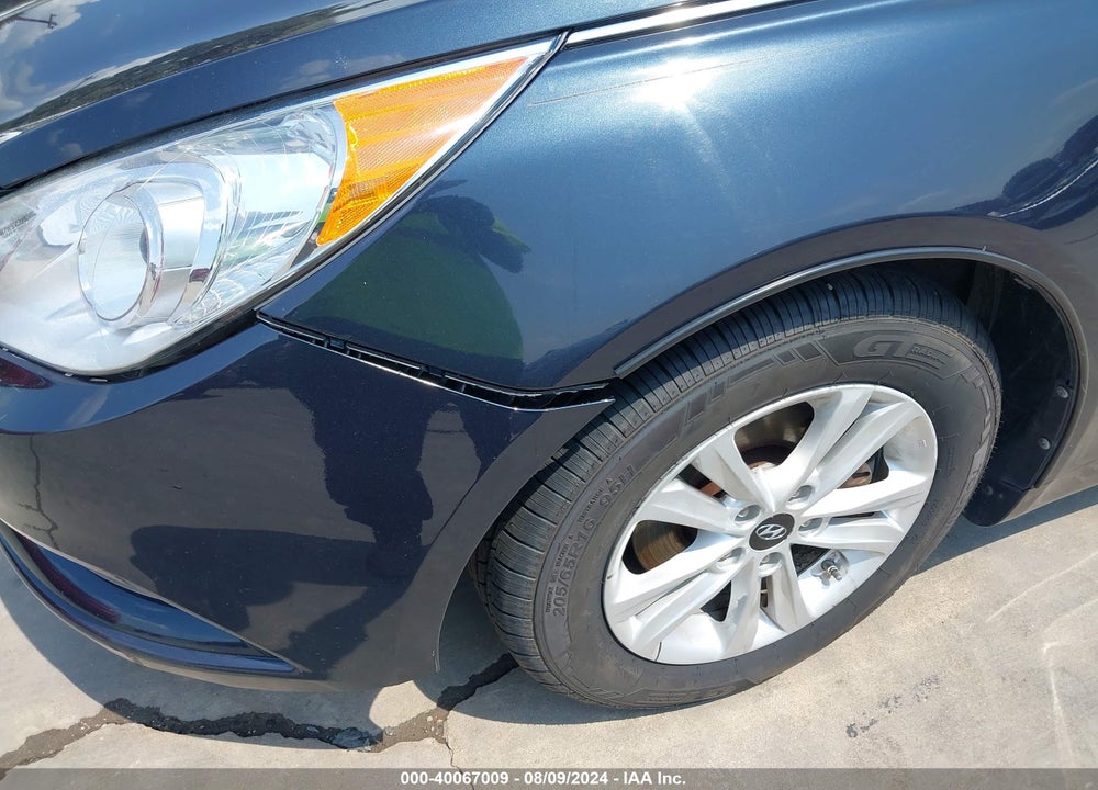2013 HYUNDAI SONATA GLS VIN: 5NPEB4AC5DH783308