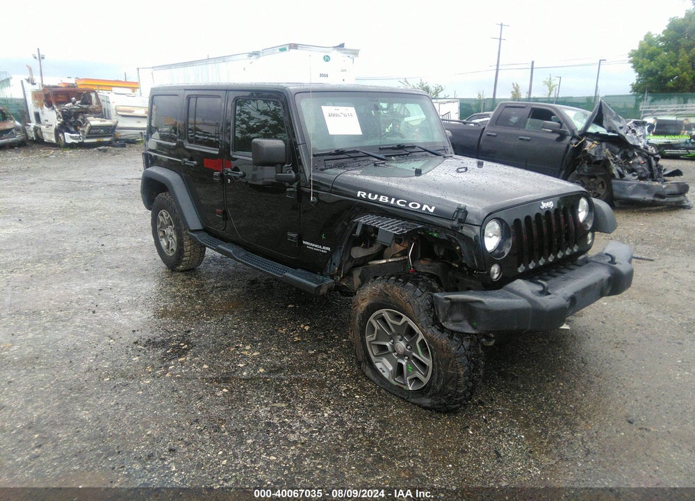 2014 JEEP WRANGLER UNLIMITED RUBICON VIN: 1C4BJWFG3EL135850