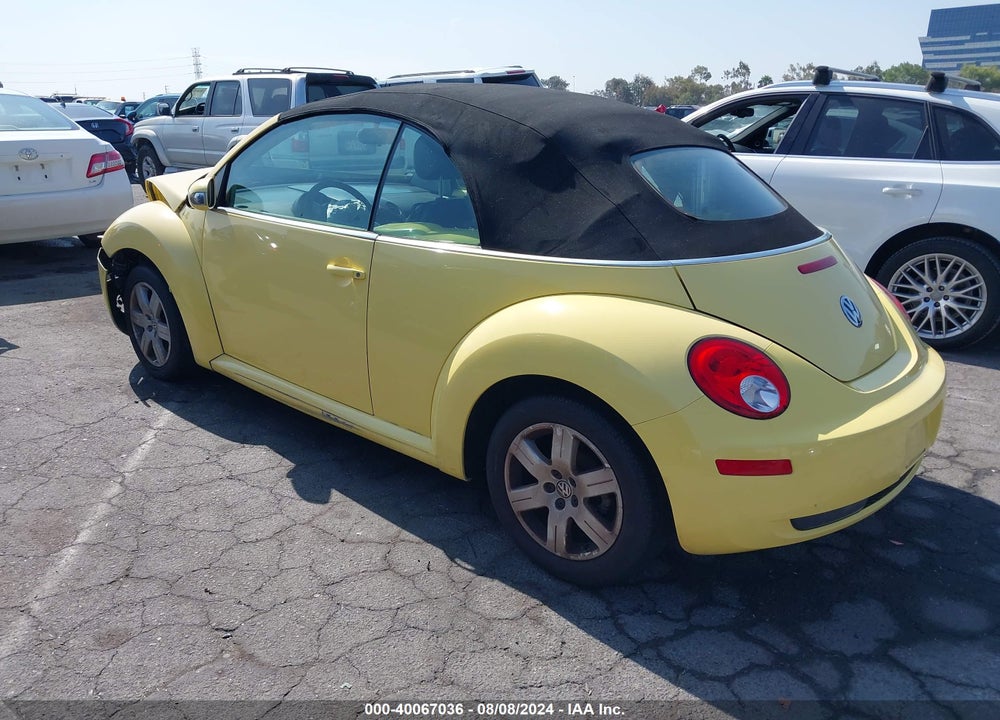 2007 VOLKSWAGEN NEW BEETLE 2.5 VIN: 3VWRF31Y07M408515