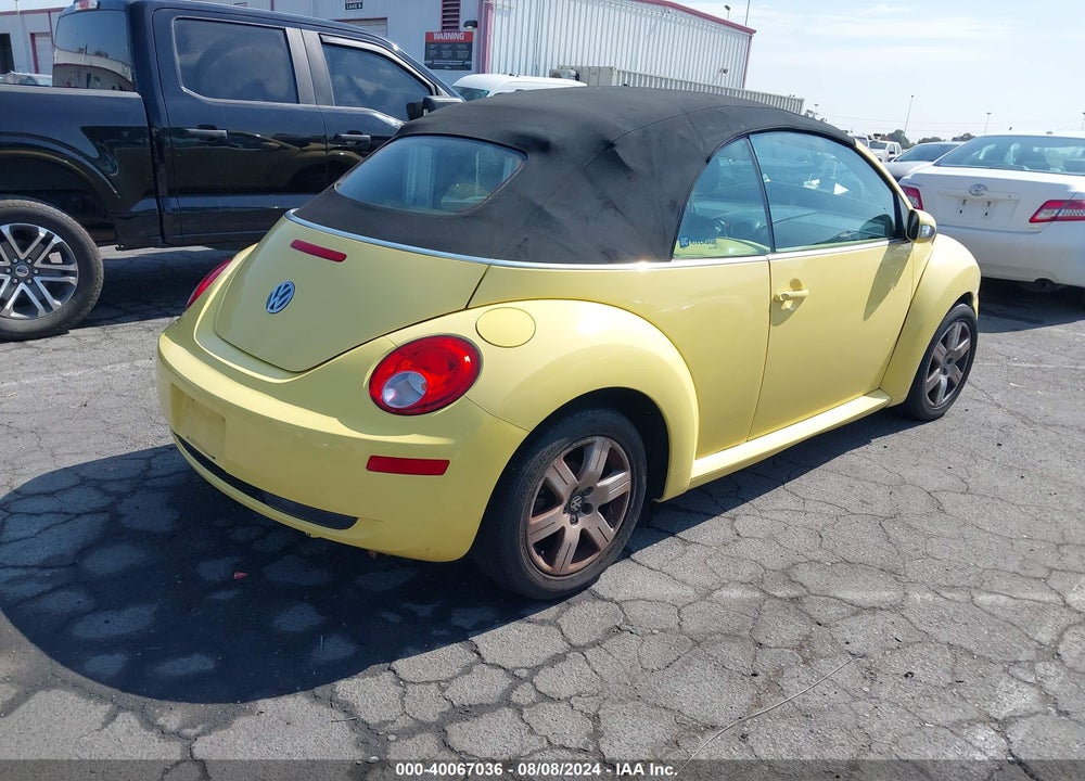 2007 VOLKSWAGEN NEW BEETLE 2.5 VIN: 3VWRF31Y07M408515