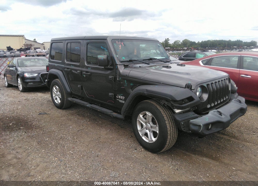 2019 JEEP WRANGLER UNLIMITED SPORT S 4X4 VIN: 1C4HJXDG4KW505569