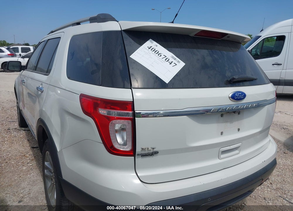 2011 FORD EXPLORER XLT VIN: 1FMHK7D89BGA55624