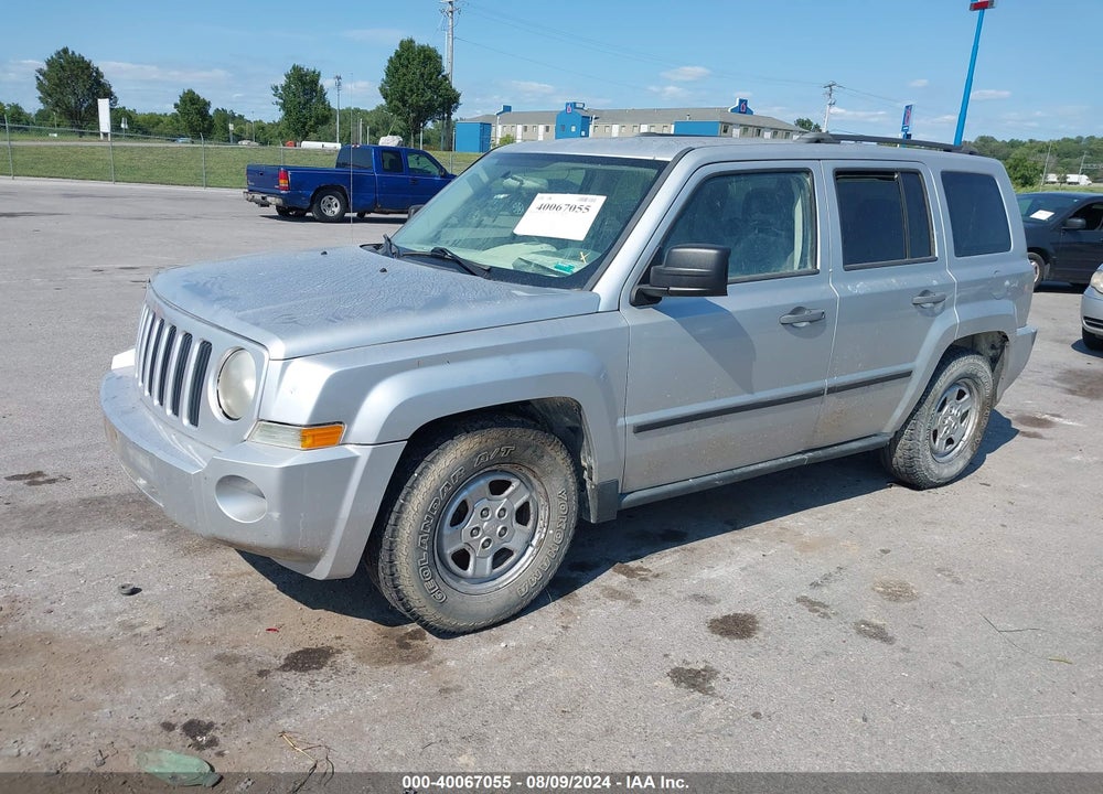 2009 JEEP PATRIOT SPORT VIN: 1J4FF28B29D243268
