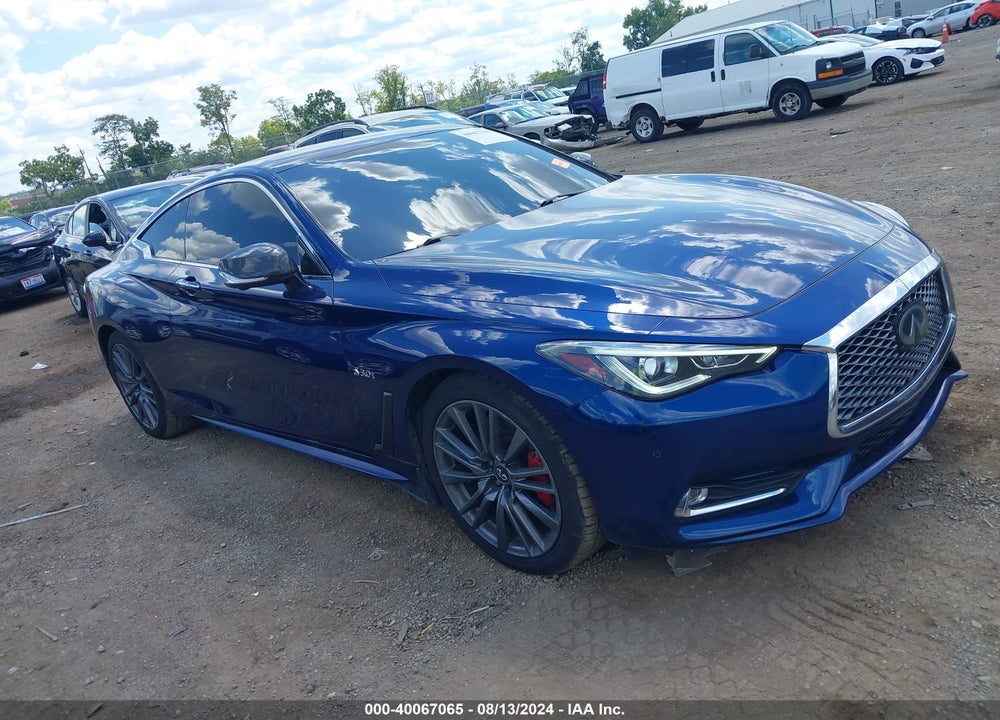 2017 INFINITI Q60 3.0T RED SPORT 400 VIN: JN1FV7EL8HM702257