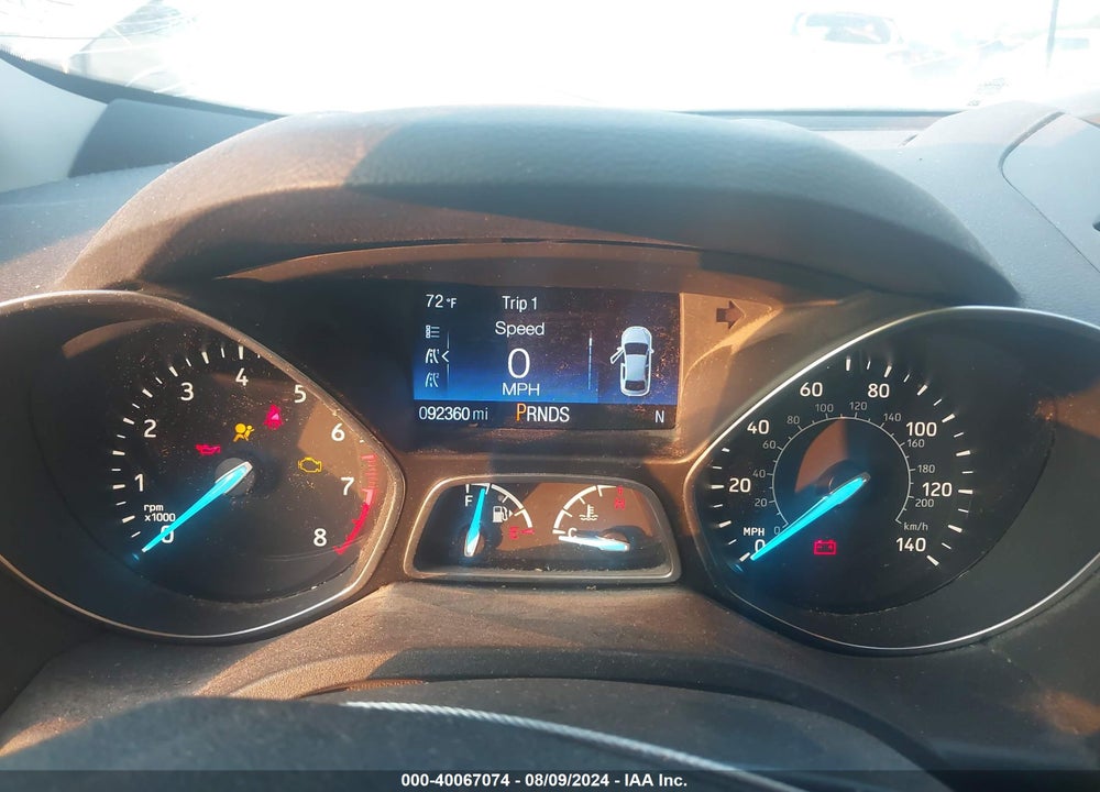 2017 FORD ESCAPE SE VIN: 1FMCU9GD7HUC20802